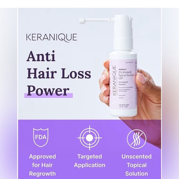 keranique Other - NEW Keranique n - 2% Minoxidil for Hair Growth & Thickening sealed new